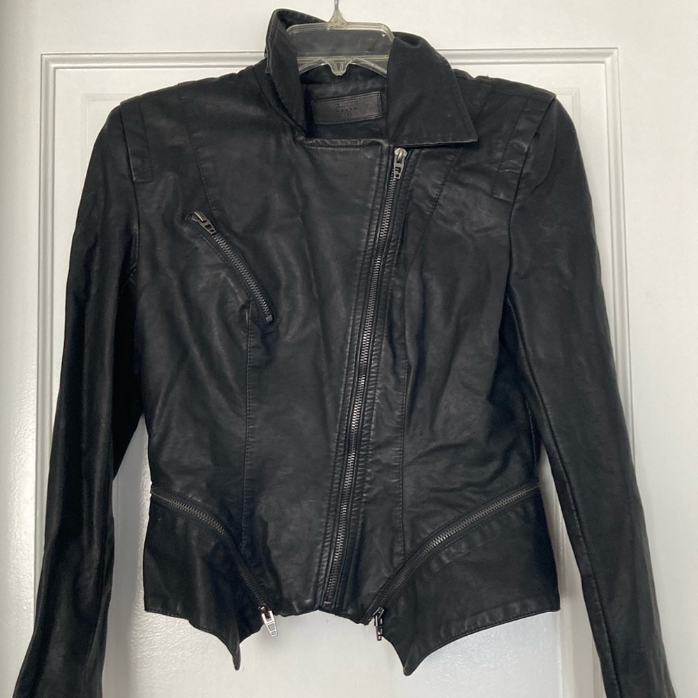 Blank NYC faux leather jacket